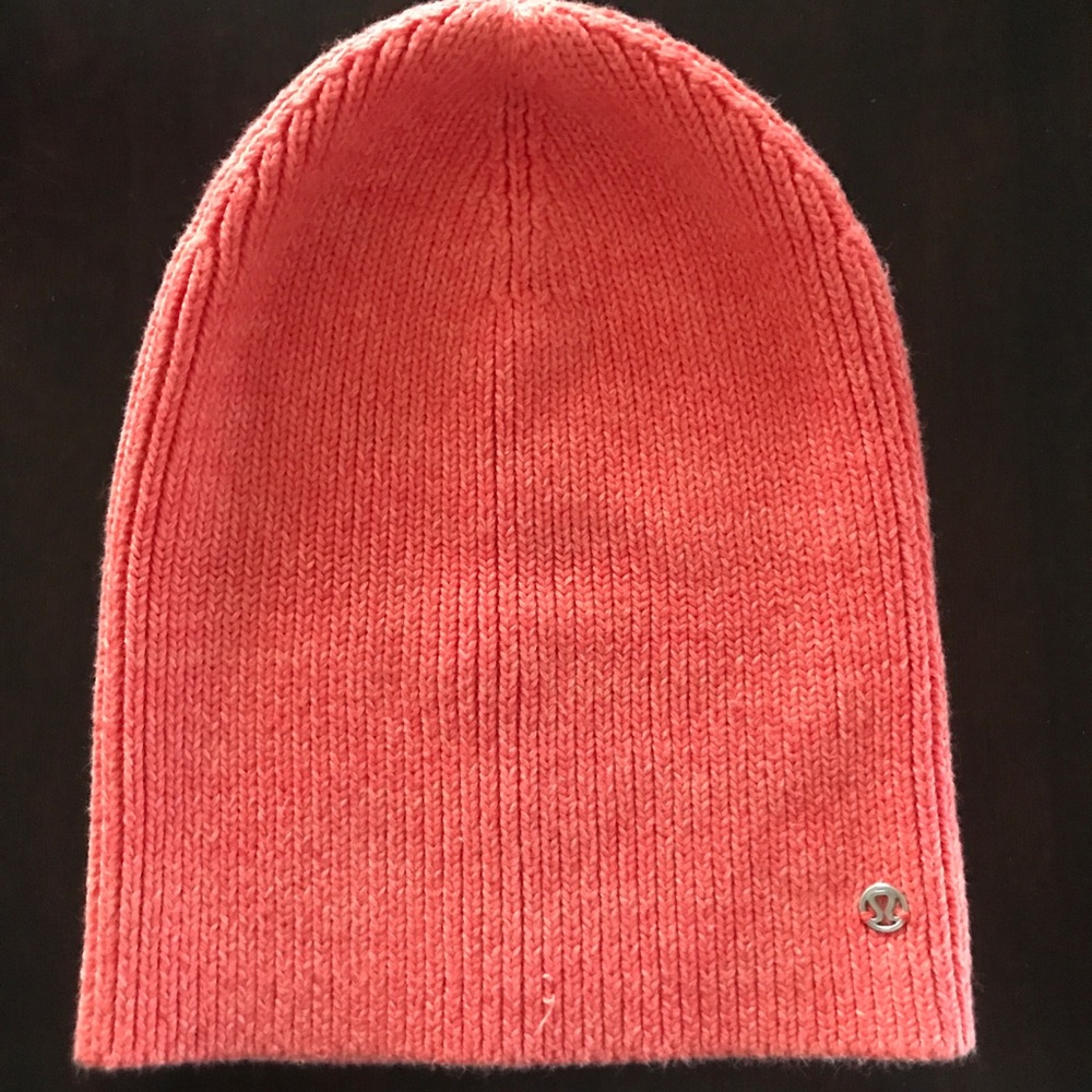 Salmon colored Beanie